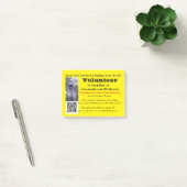 Stock erbietet es gewolltes #4PetRescue freiwillig Post-it Klebezettel (Büro)