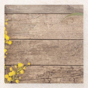 Stock Fotografie, Vintages Design. Glasuntersetzer