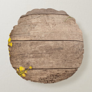 Stock Fotografie, Vintages Design. Rundes Kissen