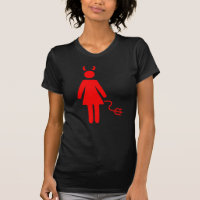 Stock-Frauen-Teufel