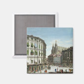 Stock-im-Eisen-Platz, mit St. Stephans Magnet (Vorderseite/Rückseite)
