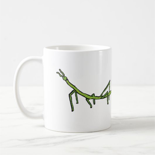 Stock-Insekt Kaffeetasse (Links)