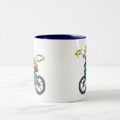 Stock-Jungen-Reitfahrrad Zweifarbige Tasse (Mittel)
