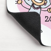 Stock-Leute gerade verheiratet Mousepad (Ecke)