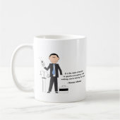 Stock-Leute-Tassen Kaffeetasse (Links)