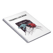 Stock Market Bull and Bären Notebook. Notizblock (Rechte Seite)