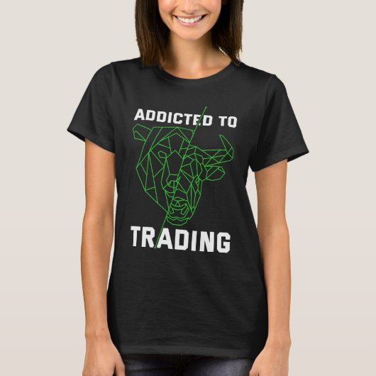 Stock Market Capitalism Day Trader Trading Capital T-Shirt (Vorderseite)