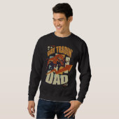Stock Market Day Trading Dad Bullish Sweatshirt (Vorne ganz)