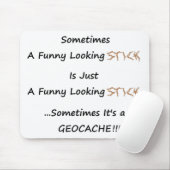 Stock oder Geocache Mousepad (Mit Mouse)