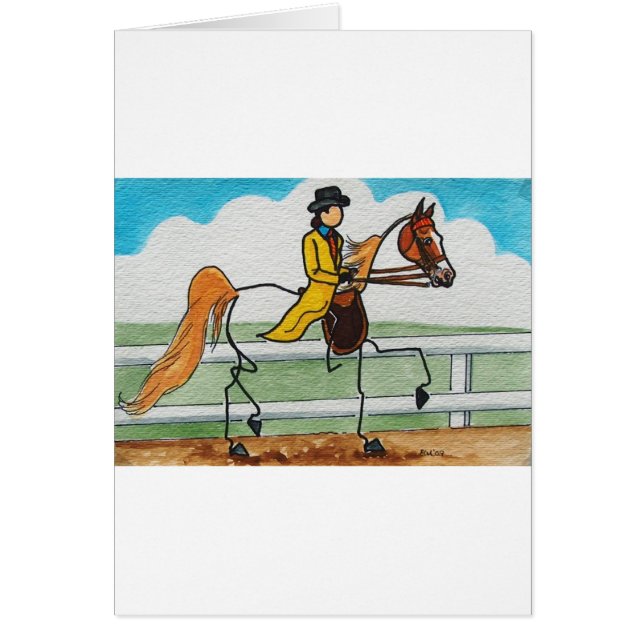 STOCK-PFERDamerikaner Saddlebred (Vorne)