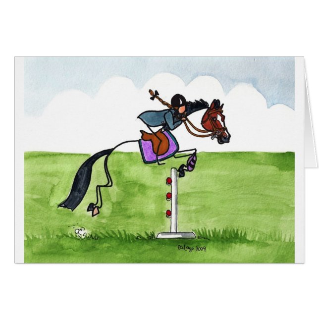 STOCK-PFERDponyShowjumping (Vorderseite (Horizontal))