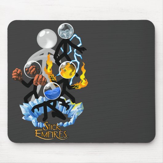 Stock-Reiche - elementares Reich Mousepad (Vorne)