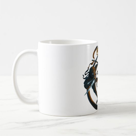 Stock-Reiche - Shadowrath gegen Raupe Kaffeetasse (Links)