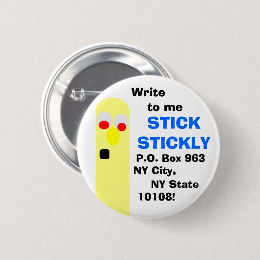 Stock Stickly Knopf Button (Vorne & Hinten)
