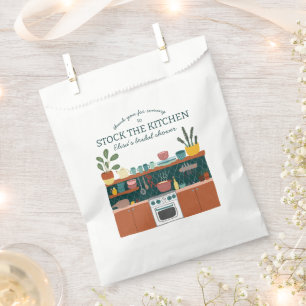 STOCK THE KITCHEN Brautparty Cute INDIVIDUELL Geschenktütchen