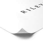 Stock the Kitchen Brautparty Welcome Sign Poster (Ecke)