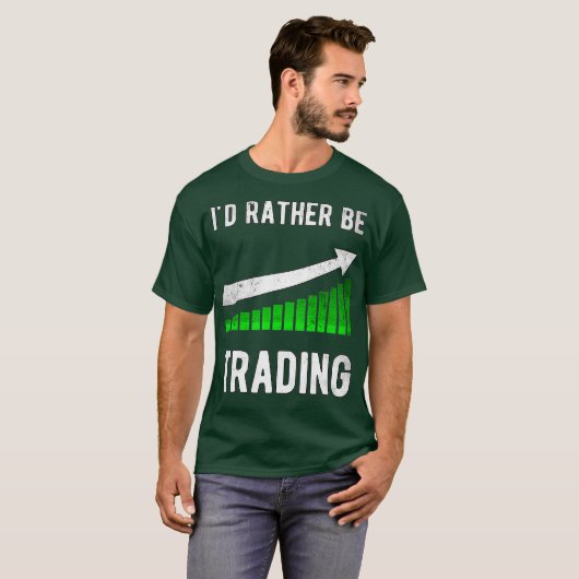 Stock Trader Trader IdE statt Trading T-Shirt (Vorne ganz)