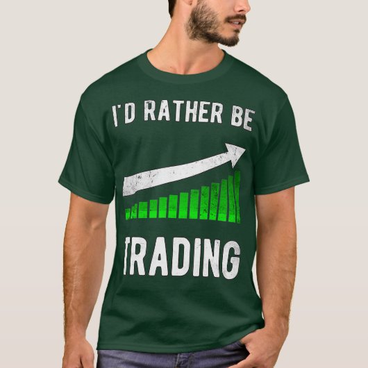 Stock Trader Trader IdE statt Trading T-Shirt (Vorderseite)