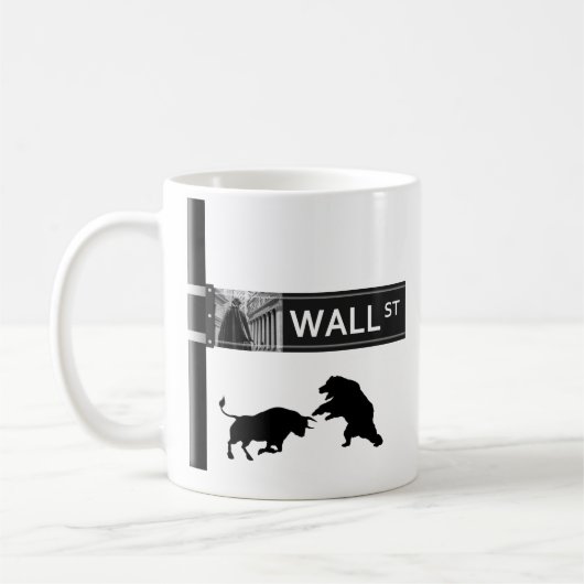 Stock Trading Coffee Tasse (Links)