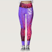 Stock-unordentliche verschwitzte Leggings (Vorderseite)