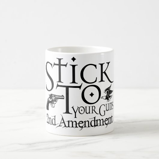 Stock zu Ihren Gewehren Kaffeetasse (Mittel)