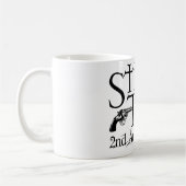 Stock zu Ihren Gewehren Kaffeetasse (Links)