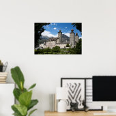 Stockalper Palace, Brig-Glis, Schweiz Poster (Heimbüro)