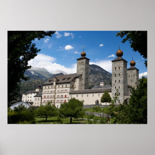 Stockalper Palace, Brig-Glis, Schweiz Poster