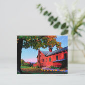 Stockbridge Postcard Postkarte (Stehend Vorderseite)