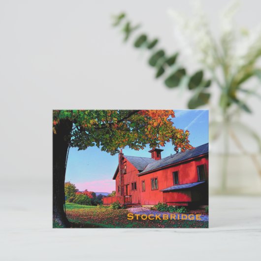 Stockbridge Postcard Postkarte (Stehend Vorderseite)