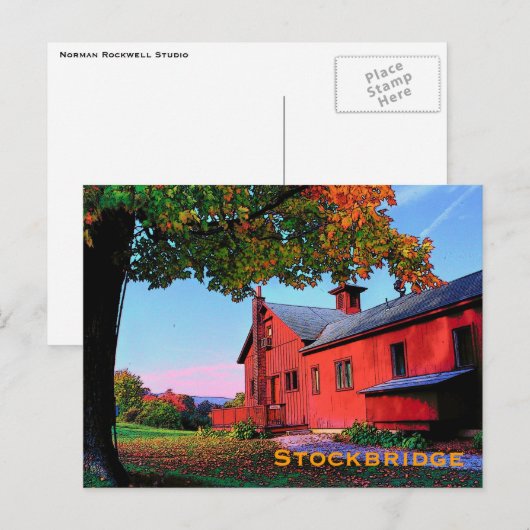 Stockbridge Postcard Postkarte (Vorne/Hinten)