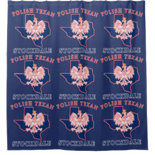 Stockdale Polnisch Texan Duschvorhang