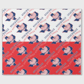 Stockdale Polnisch Texan Geschenkpapier (Flach)