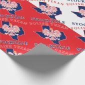 Stockdale Polnisch Texan Geschenkpapier (Ecke)