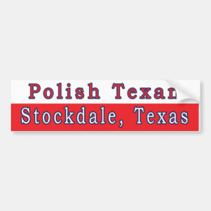 Stockdale Polnischer Autoaufkleber