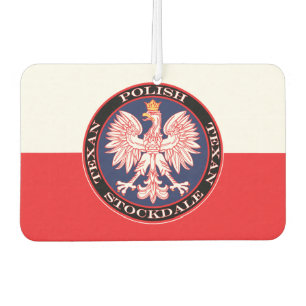 Stockdale Round Polish Texan Autolufterfrischer