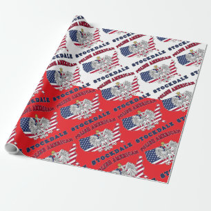 Stockdale Texas Polnischer Amerikaner Geschenkpapier