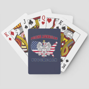 Stockdale Texas Polnischer Amerikaner Spielkarten
