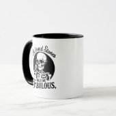 Stöcke & Steine Snarky Skelett Tasse (Vorderseite Links)