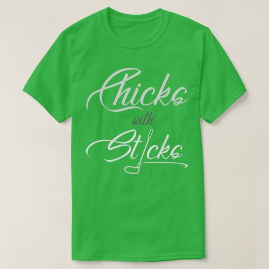 Stöcke T-Shirt (Design vorne)