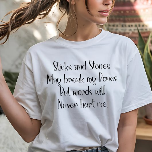 Stöcke und Steine T-Shirt