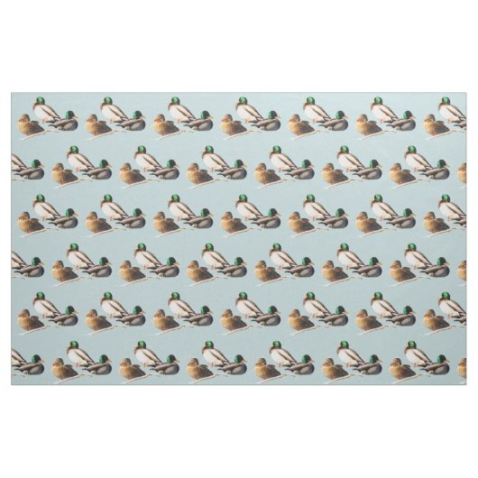 Stockente duckt Gewebe Stoff (Fat Quarter (45,7 x 55,9 cm))