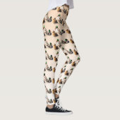 Stockente duckt Vogel-Tier-Leggings Leggings (Rechts)