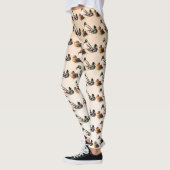Stockente duckt Vogel-Tier-Leggings Leggings (Links)