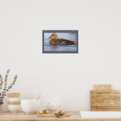 Stockente Foto Poster (Küche)