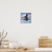 Stockente Foto Poster (Küche)