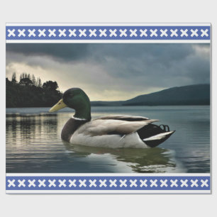 Stockente geschenkpapier