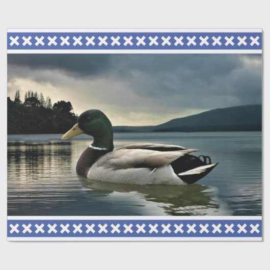 Stockente geschenkpapier (Flach)