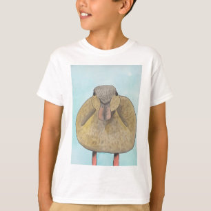 Stockente Henne Ente Aquarell Kunst T-Shirt