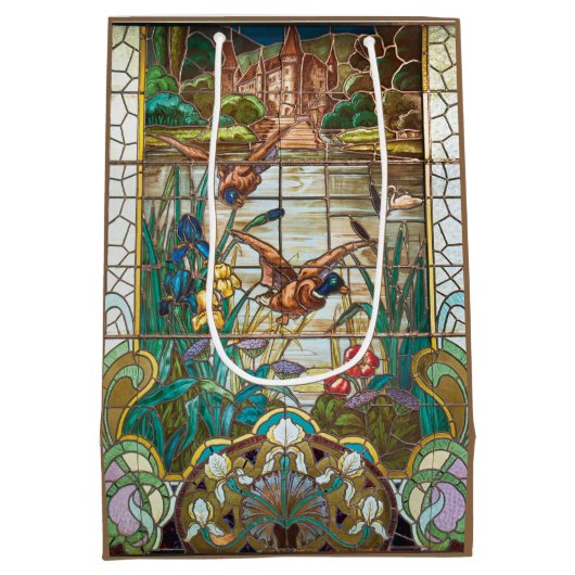 Stockente Mittlere Geschenktüte (Rückseite)